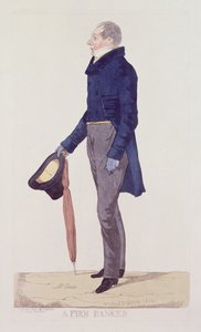 A Firm Banker, 1824 by Richard Dighton